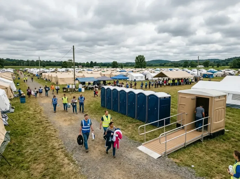 disaster-relief-camp-restrooms-010 — frequently asked questions, Dumpster & Portable Bathrooms Rental in Hallam, PA